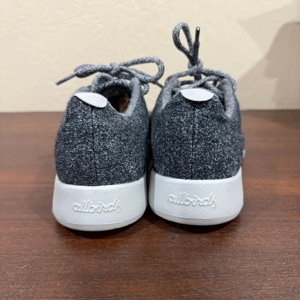Allbirds Wool Runners‎ Women's Charcoal Grey Sneakers Size 8